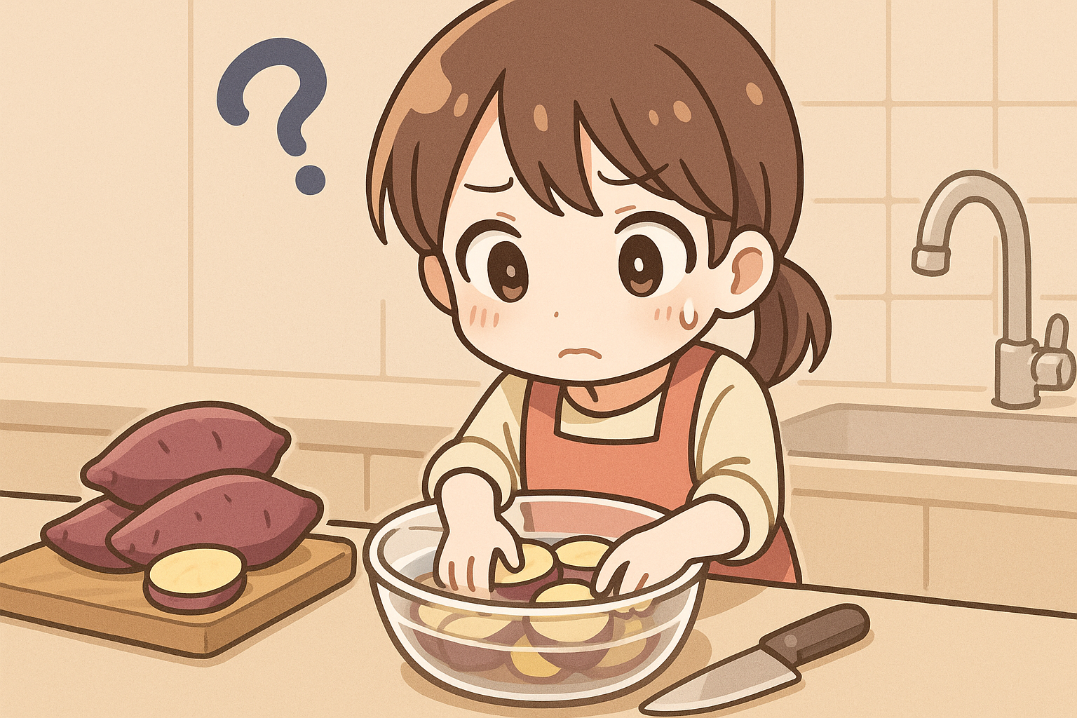 さつまいもを水にさらしすぎるとどうなる?栄養・味・保存の注意点まとめ